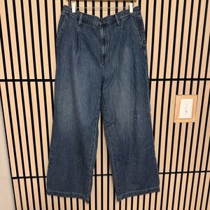 Madewell Blue Denim Trousers